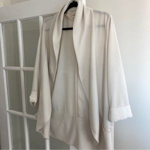 Wilfred Chevalier Jacket, Wilfred loose 3/4 sleeve open front blazer